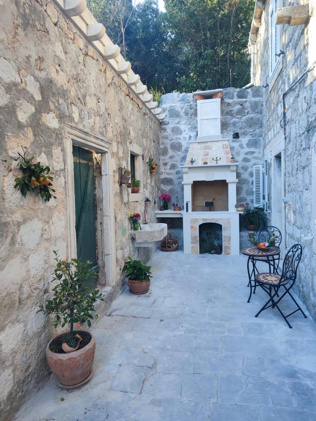 Peaceful House In Dubrovnik Lägenhet Exteriör bild